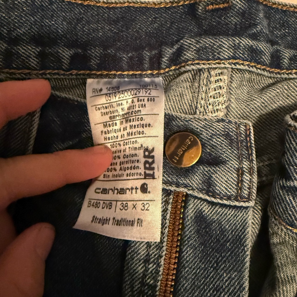 38x32 carhartt jeans